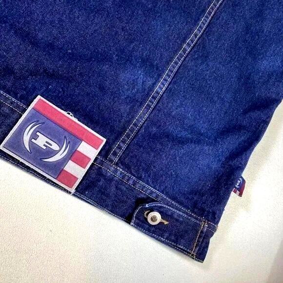 VINTAGE Phat Farm Denim Jacket 2XL - Picture 3 of 4